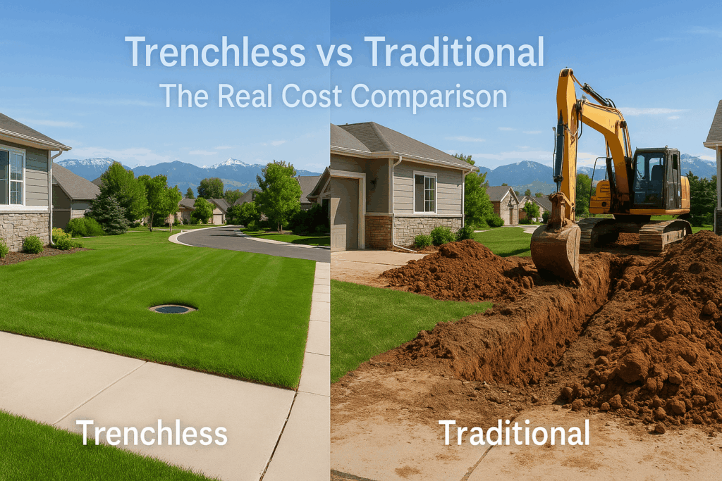 Trenchless vs. Traditional Sewer Repair